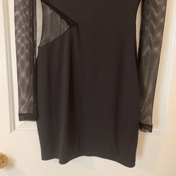 Bebe Fishnet Dress - Picture 3 of 8